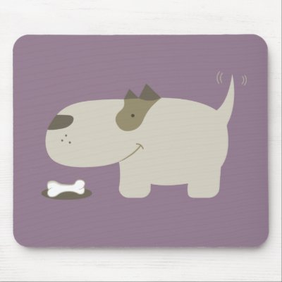 Cartoon Dog mousepad by BluePlanet