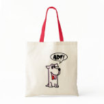 Cartoon Dog Tote bags