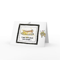 Cartoon Dogs Funny Thank You Cards by zooogle Cartoon Dogs Funny Thank You Cards