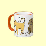 Cartoon Dogs mugs