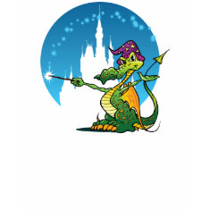 Cartoon Dragon Wizard shirt