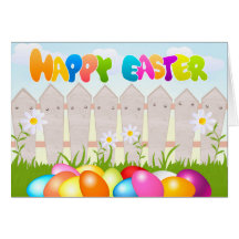 Cartoon Easter Cards