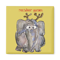 Cartoon Elephant Magnet by zooogle Cartoon Elephant Magnet