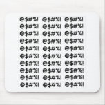 Cartoon Expletives Mousepads