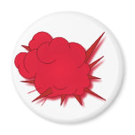 cartoon explosion magnet