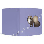 Cartoon Ferret binders