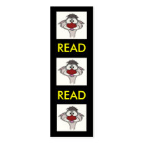 Cartoon Ferret Bookmark business cards by ticklemonkey Cartoon Ferret Bookmark business cards