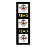 Cartoon Ferret Bookmark Business Card