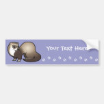Cartoon Ferret Bumper Stickers