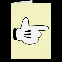 cartoon finger gun cards