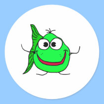Cartoon fish stickers