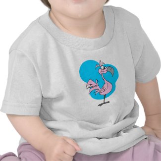 Cartoon Flamingo shirt