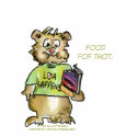 Cartoon Food For Thought Abrahamster T shirt by zooogle Cartoon Food For Thought Abrahamster T shirt