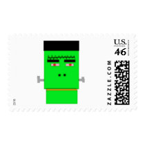 Cartoon Frankenstein postage by HalloweenSpirit Cartoon Frankenstein postage