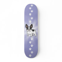 Cartoon French Bulldog Custom Skate Board
