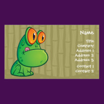 Cartoon Frog Business Crad business cards
