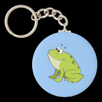 cartoon frog keychains