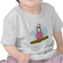Cartoon Galah Cockatoo Baby's t-shirts by MenagerieMayhem Cartoon Galah Cockatoo Baby's t-shirts