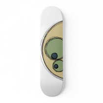 Cartoon Gaze Skate Board