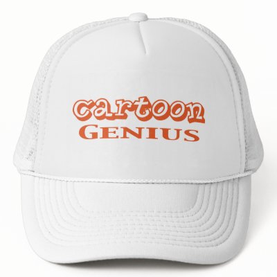 Cartoon Genius Gifts hats