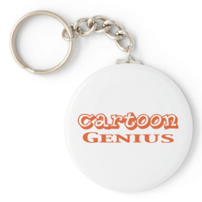 Cartoon Genius Gifts keychains