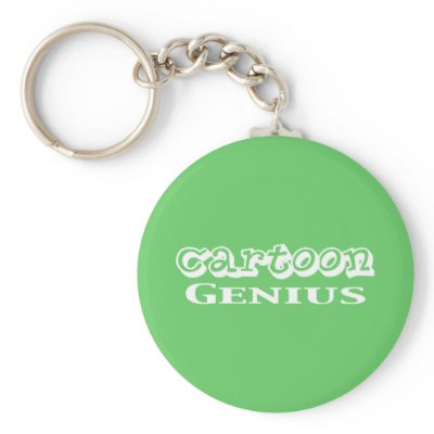 Cartoon Genius Gifts keychains