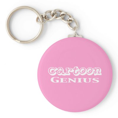 Cartoon Genius Gifts keychains