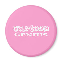 Cartoon Genius Gifts magnets by geniusgifts Cartoon Genius Gifts magnets