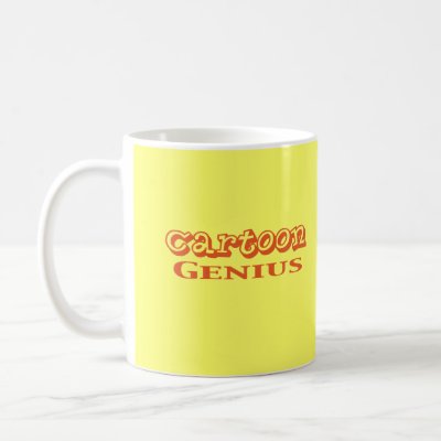 Cartoon Genius Gifts mugs