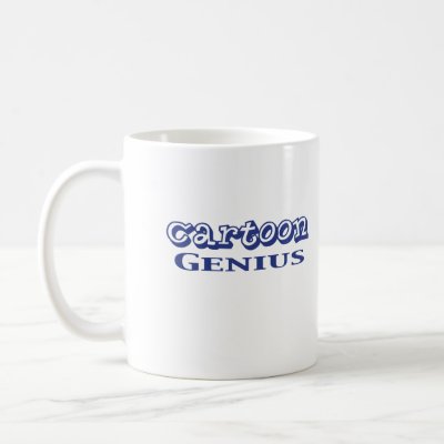 Cartoon Genius Gifts mugs