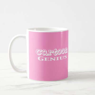 Cartoon Genius Gifts mugs