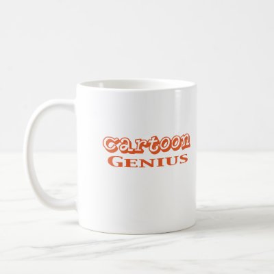 Cartoon Genius Gifts mugs