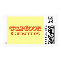 Cartoon Genius Gifts postage by geniusgifts Cartoon Genius Gifts postage