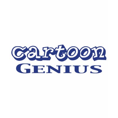 Cartoon Genius Gifts t-shirts