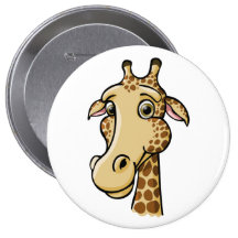 Cartoon Giraffe Buttons