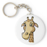 Cartoon Giraffe Key Chain