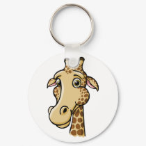 Cartoon Giraffe keychains