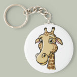 Cartoon Giraffe Key Chain