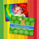Cartoon Giraffe Kid Photo Profile / Name Card business cards by fatfatin_mini_me Cartoon Giraffe Kid Photo Profile / Name Card business cards