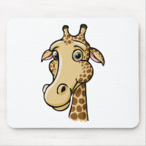 Cartoon Giraffe mousepads