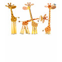 Cartoon Giraffes: The Herd T-shirt shirt
