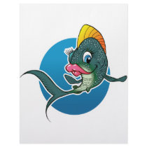 Cartoon Girl Fish letterhead by wizardofdraws Cartoon Girl Fish letterhead