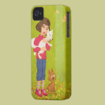 cartoon girl iPhone 4 Universal Case casemate cases