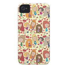 Cartoon Girls iPhone 5 Case