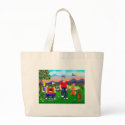 Cartoon Golfers - For the Love of Golf bags by heartsonggallery Cartoon Golfers - For the Love of Golf bags