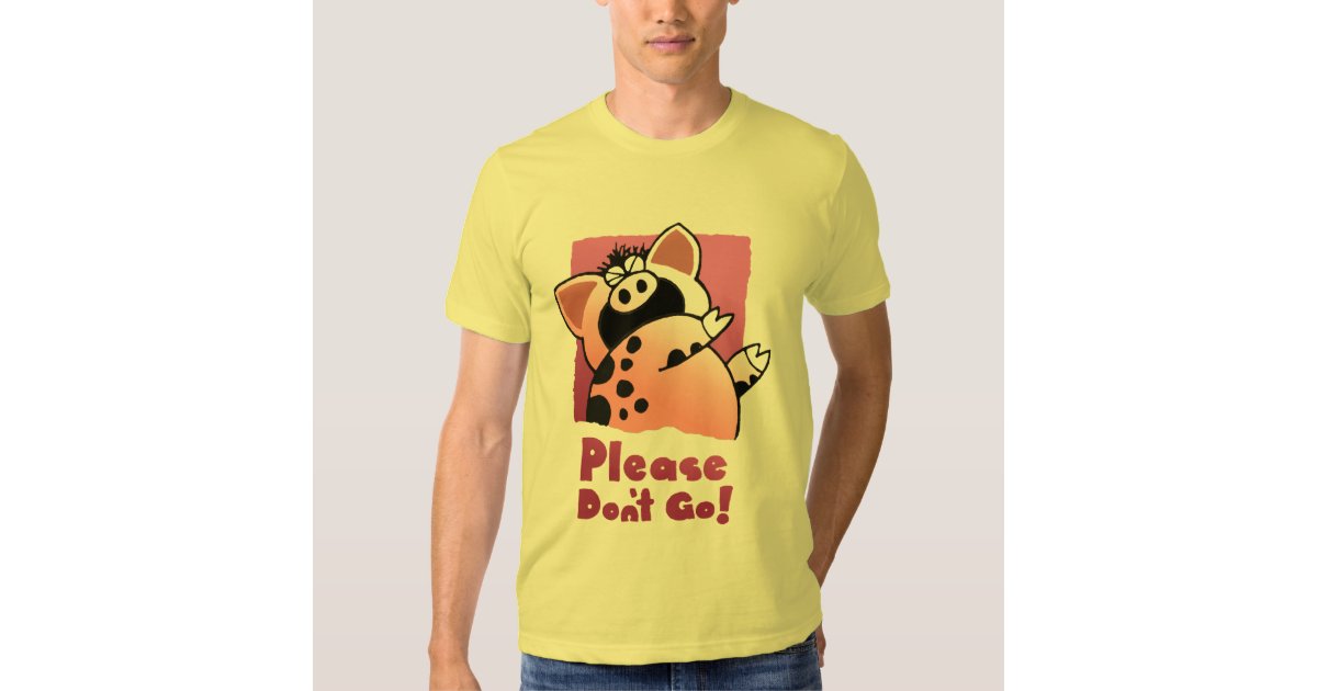 Cartoon Goodbye T Shirt | Funny farewell Shirt | Zazzle