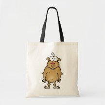 Cartoon Gopher Tote Bag