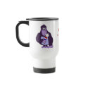 Cartoon Gorilla with Fireworks Funny July 4 Mug