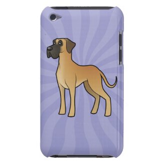 Cartoon Great Dane Barely There iPod Touch 4G Case Cartoon Great Dane Barely There iPod Touch 4G Case