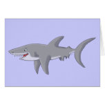 Cartoon Great White Shark cards